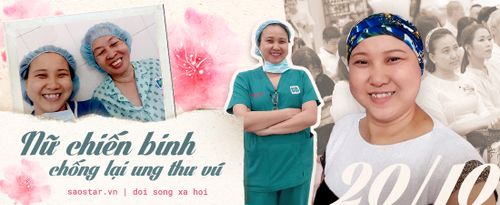 Nữ chiến binh chống chọi lại ung thư vú với vũ khí là tình yêu thương của gia đình