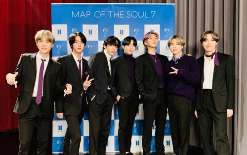 'Map Of The Soul: 7' của BTS leo top BXH album hàng tuần với doanh thu tuần đầu tiên cao nhất trong lịch sử Gaon