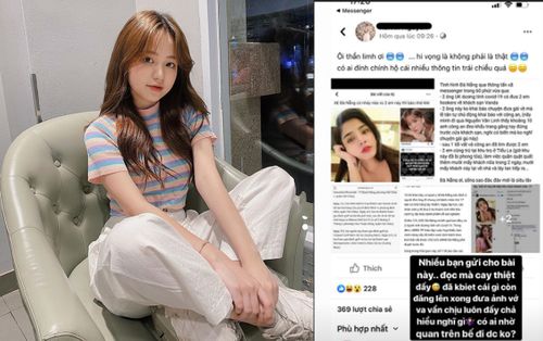 'Người tình tin đồn' của Quang Hải bức xúc khi bị cho là đã tiếp xúc với bệnh nhân nhiễm COVID-19: 'Đọc mà cay thật đấy'