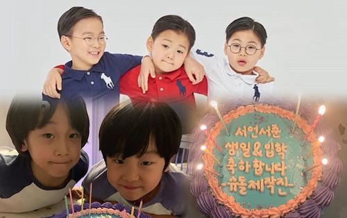 Bộ đôi Seo Eon - Seo Jun và bộ ba Daehan Minguk Manse mừng sinh nhật!