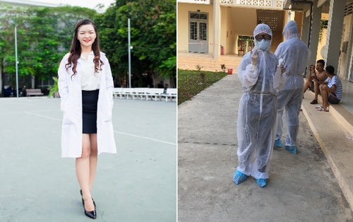 Nữ sinh trường HIU tình nguyện tham gia hỗ trợ tại khu cách ly: ‘Nếu ai cũng sợ chết, thì ai sẽ làm những công việc này đây?’