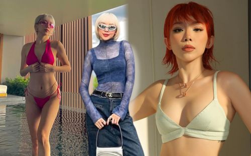 Mê đắm vẻ đẹp của Tóc Tiên tuổi U40: Body nóng bỏng mắt, tóc toàn chơi màu 'khét' hack tuổi