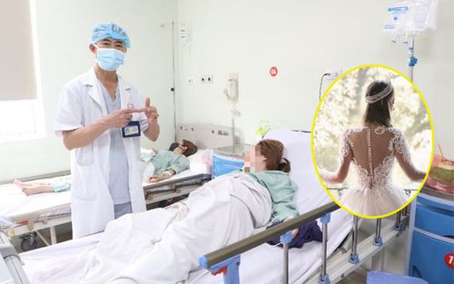 Cô dâu Hưng Yên nhập viện khẩn ngay đêm tân hôn vì 'bảo bối hạnh phúc' đâm xuyên váy cưới