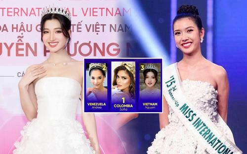 Phương Nhi được dự đoán vượt thành tích của Thúy Vân, đăng quang Á hậu 2 Miss International 2023