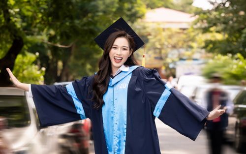 Vừa tốt nghiệp Đại học, Hoa hậu Đỗ Hà háo hức đón nhận vai trò mới cực đặc biệt