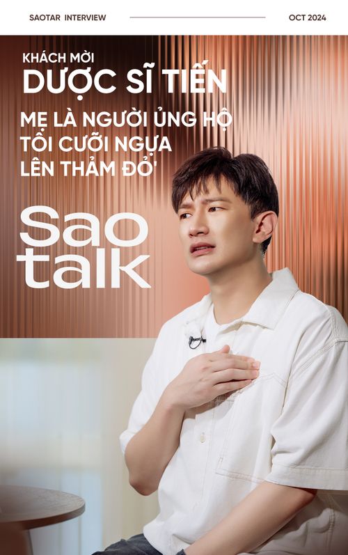 Dược Sĩ Tiến: 'Mẹ là người ủng hộ tôi cưỡi ngựa lên thảm đỏ'