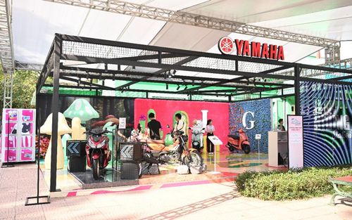 Yamaha đem Riding Station: Trạm trải nghiệm xe máy đến với các bạn sinh viên