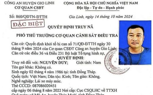 Truy nã đối tượng giao cấu với trẻ em