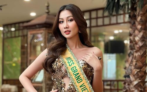 Hoa hậu Quế Anh ấp úng tiếng Anh trước mặt chủ tịch Miss Grand: 'Tôi đang đói'