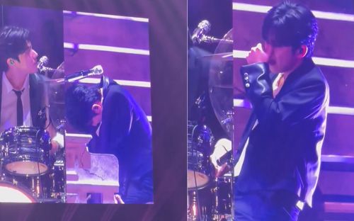 Nam ca sĩ gục mặt xuống đàn piano, khóc nức nở khiến người hâm mộ đau lòng