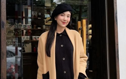 Mốt đồ rộng, giấu nhẹm vóc dáng của MC Mai Ngọc khi mang thai