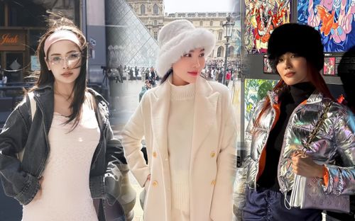 Dàn người đẹp Việt mặc gì trong dịp du xuân 2024 nơi xứ người?