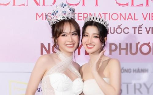 Vì sao Phương Nhi không tiễn Mai Phương đi thi Miss World 2023?