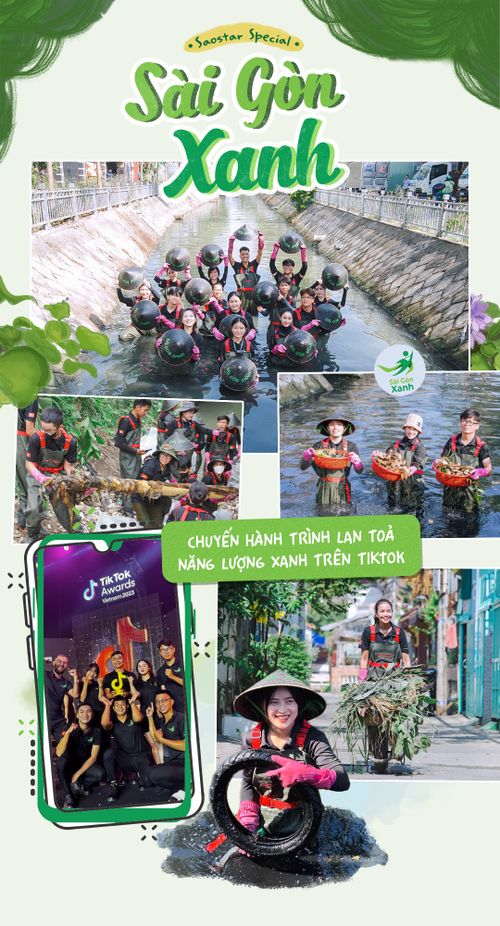 Sài Gòn Xanh: Chuyến hành trình lan toả năng lượng xanh trên TikTok