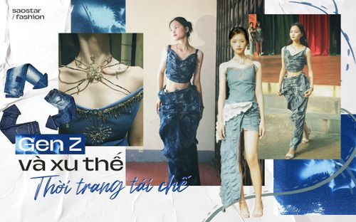 Nhóm bạn Gen Z và con đường theo đuổi xu thế tái chế thời trang
