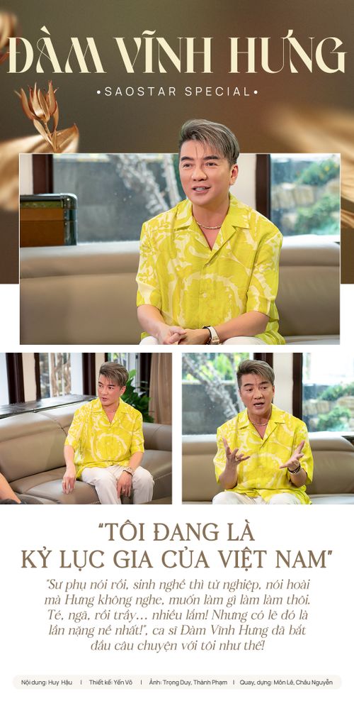 Đàm Vĩnh Hưng: 'Tôi đang là kỷ lục gia của Việt Nam'