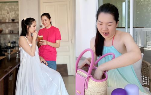 Trợ lý Ngọc Trinh đổi phong cách, số đo vòng eo giảm rõ