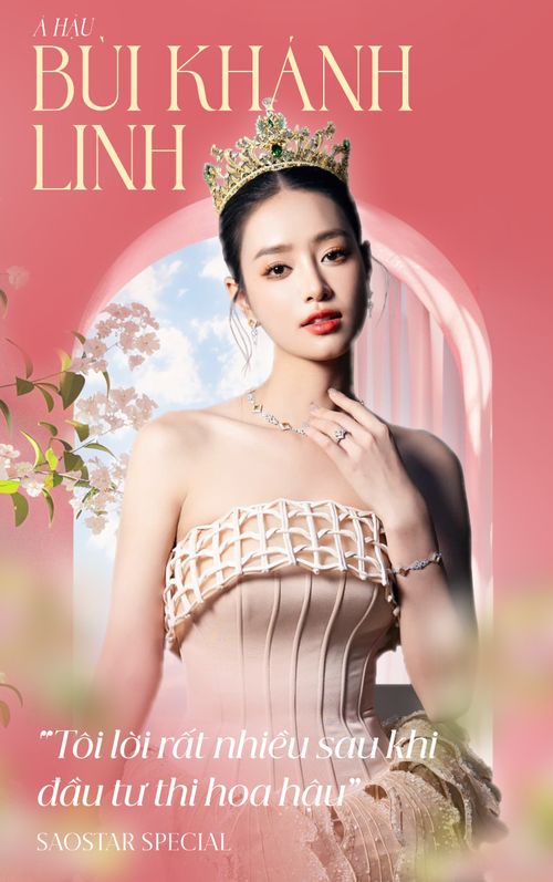 Á hậu Bùi Khánh Linh: 'Tôi lời rất nhiều sau khi đầu tư thi hoa hậu'