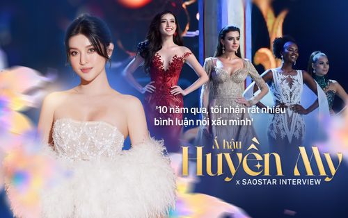 Á hậu Huyền My: '10 năm qua tôi chưa bao giờ dùng scandal để đánh bóng tên tuổi'
