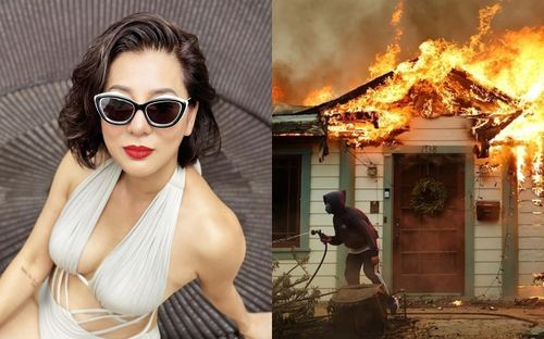 Cháy rừng ở California: Nữ MC gốc Việt đào vàng chôn trong nhà mang theo khi sơ tán