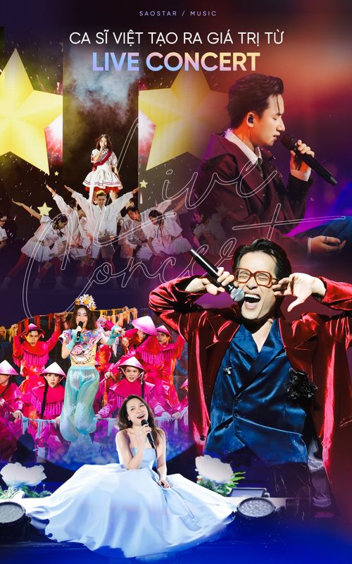 Ca sĩ Việt tạo ra giá trị từ sự bùng nổ của live concert