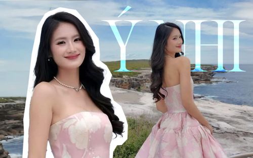 Hoa Hậu Ý Nhi diện váy cúp ngực, khoe visual suýt không nhận ra sau gần 2 năm du học ở Úc