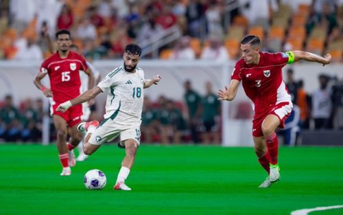 Tuyển Indonesia thua tức tưởi dù Saudi Arabia bị 2 quả 11m và 2 thẻ đỏ