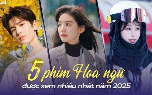 5 phim Hoa ngữ có lượt xem cao nhất 2025: Phim có Ngu Thư Hân cũng chịu thua siêu phẩm này