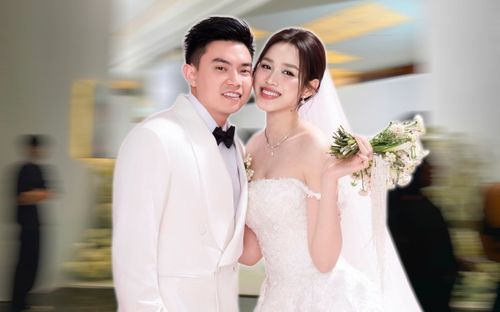 Không gian lễ cưới của Hoa hậu Đỗ Thị Hà ở Hà Nội: Ngập tràn hoa tươi, sẵn sàng đón khách