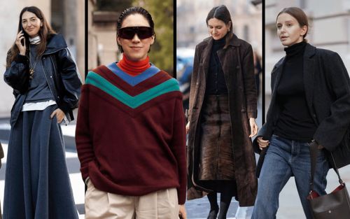 Bí quyết phối áo cổ lọ để nâng tầm trang phục trong mùa đông