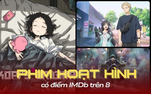 Top phim hoạt hình 2025 có điểm IMDb trên 8