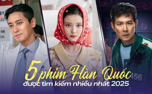 Top 5 phim Hàn được tìm kiếm nhiều nhất năm 2025: Khi cuộc đời cho bạn quả quýt vượt mặt Squid Game