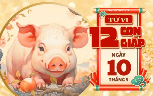 Tử vi hôm nay 10/5: 3 con giáp phúc lộc dồi dào, công việc thăng tiến