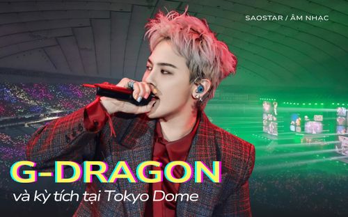 Kỳ tích của G-DRAGON với 2 đêm diễn tại Nhật Bản