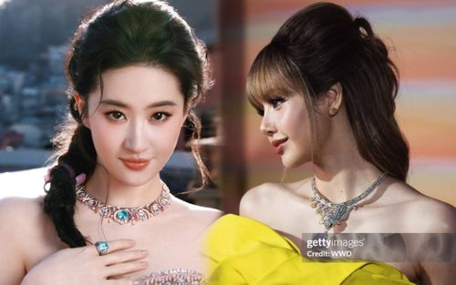 Lisa (BlackPink) so kè nhan sắc với 'thần tiên tỷ tỷ' Lưu Diệc Phi tại sự kiện