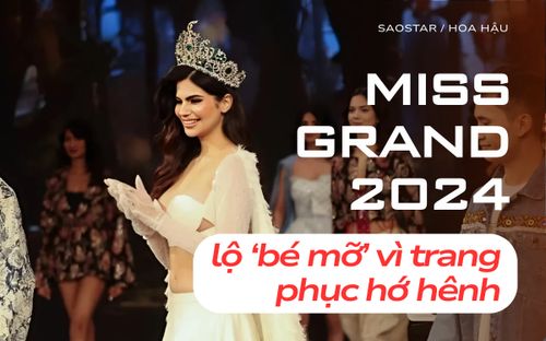 Mặc áo lót trên sân khấu, Hoa hậu Hòa bình gây thất vọng vì vòng 2 toàn 'bé mỡ'