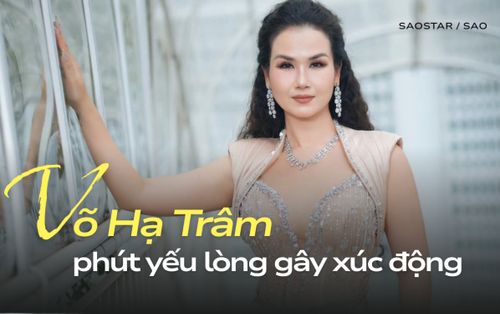 Phút yếu lòng của Võ Hạ Trâm