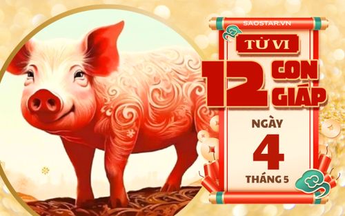 Tử vi hôm nay 4/5: 3 con giáp may mắn ngập tràn, đón tin vui bất ngờ