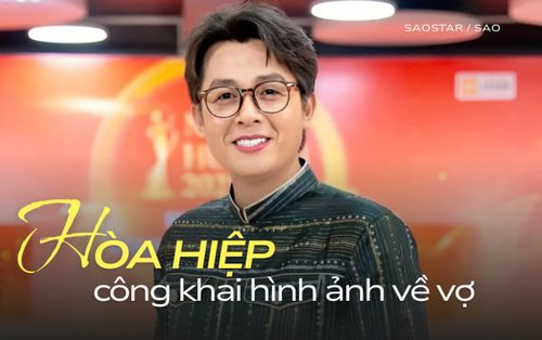 Hình ảnh hiếm hoi về vợ và con trai của diễn viên Hòa Hiệp