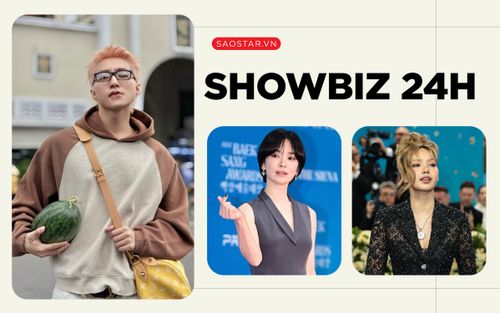 Showbiz 24h: Sơn Tùng gây xôn xao với màn 'check-in' tại chợ, Song Hye Kyo chiếm spotlight ở Baeksang