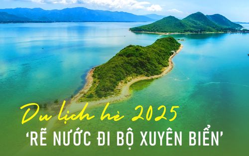 Trầm trồ trước vẻ đẹp của 2 con đường 'rẽ nước đi bộ xuyên biển' ở Việt Nam