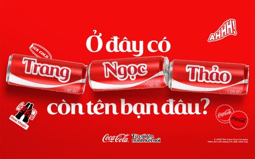Coca-cola tái khởi động chiến dịch mang tính biểu tượng 'Share A Coke'