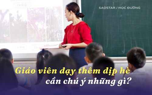 Dạy thêm tại trung tâm: Giáo viên cần tránh điều gì để không vi phạm Thông tư 29?