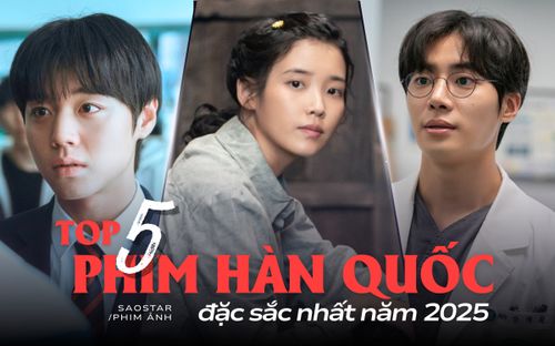 Top 5 phim Hàn Quốc hay nhất năm 2025: Phim của IU vững vàng top đầu