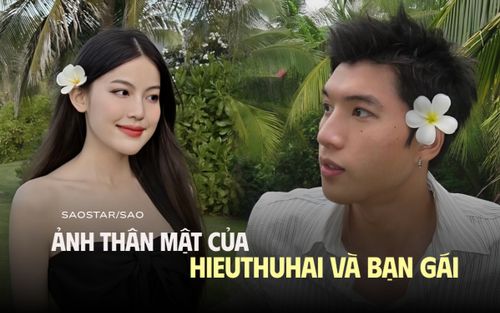 Ảnh thân mật của HIEUTHUHAI và bạn gái chiếm sóng cõi mạng
