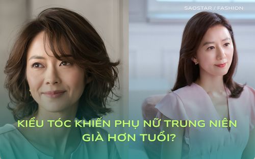 Những kiểu tóc khiến phụ nữ trung niên trông già hơn cả tuổi thật