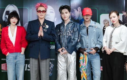 Sao Việt chụp cùng G-Dragon: Diệu Nhi - Quang Hùng 'sĩ' hết đời, một nam rapper gây tranh cãi