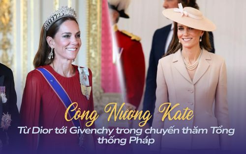 Hai bước diện đồ của Công nương Kate