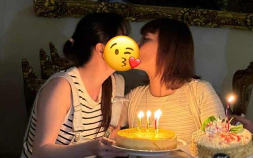 Danh tính cô gái được NSND Mỹ Uyên khoá môi trong ngày sinh nhật