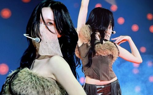 Mina (TWICE) gây tranh cãi vì đeo khẩu trang khi biểu diễn